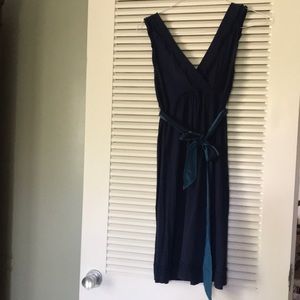 Navy Knit Dress